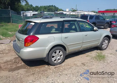 2005 Subaru Outback 2.5I Limited z USA, uszkodzony, nr VIN 4S4BP62C757386036